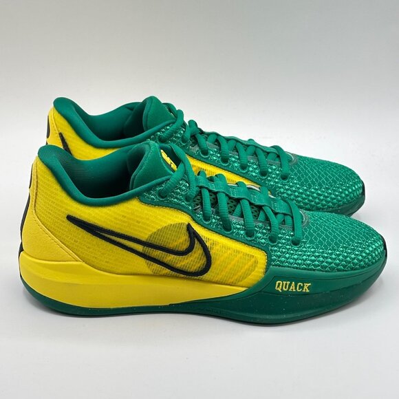 Women's Nike Sabrina 1 'Oregon Ducks' FQ3381-300 Size 6.5 - Picture 4 of 12